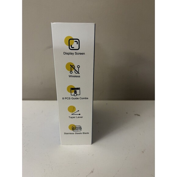 New Professional Cordless Dog Pet Hair Clippers  Grooming Kit Low Noise 8 Combs - Picture 10 of 16